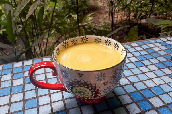 Enjoy a fresh coffee on Isla Bastimentos.