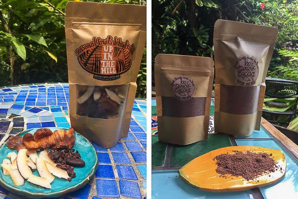 Visit up in the hill on Isla Bastimentos for some fresh dried fruits.